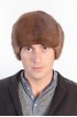 Mink fur hat for men